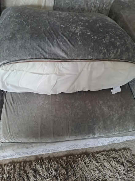 Photo of free Crushed velvet 3 and 2 sofa (Quinton B32) #3