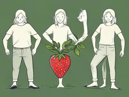 Photo of Strawberry plant older one (Hollington TN37) #1