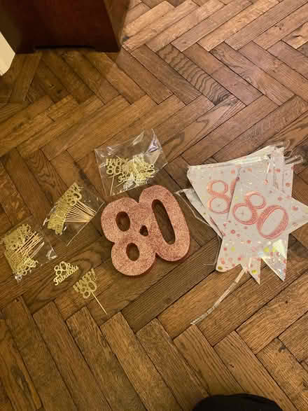 Photo of free 80th birthday decorations (Welwyn) #1