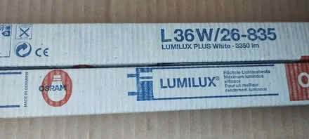 Photo of free OSRAM 1200mm long fluorescent tube 36 W - never used (Royston SG8) #2