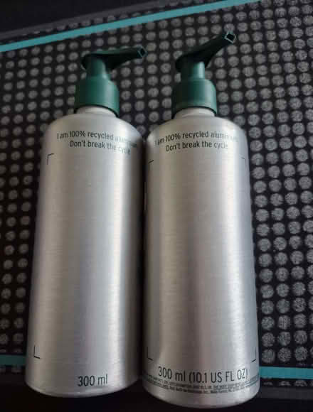 Photo of free 2 refillable 300ml pump bottles (Station Area RG21) #1
