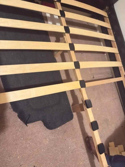 Photo of free Double Bed frame (Rotherham S60) #2