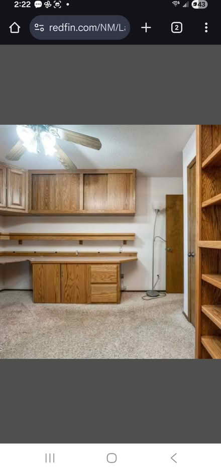 Photo of free Solid wood, home office cabinetry (S. UNIVERSITY near Telshor) #2