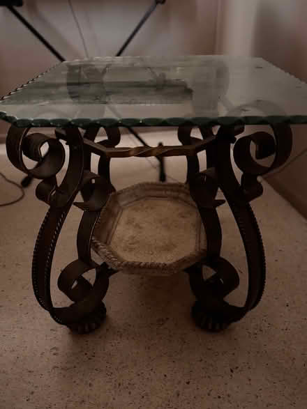 Photo of free Glass coffee table & 2 side tables (New port richey) #2