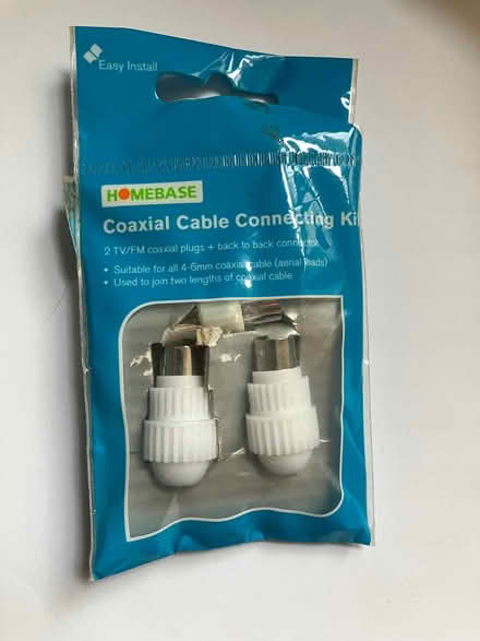 Photo of free Coax cable connecting kit (Bisley Road GL5) #1