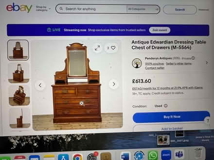 Photo of free Edwardian chest of drawers (Northway OX3) #2