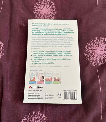 Photo of free Gina Ford Book (Hemel Hempstead HP3) #2