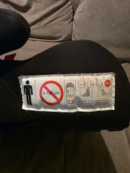 Photo of free Toddler car booster seat (Seacroft LS14) #1