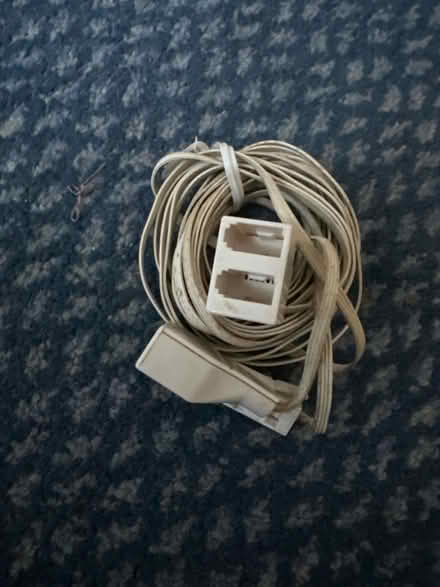 Photo of free Telephone extension cable (Ashford TW15) #2