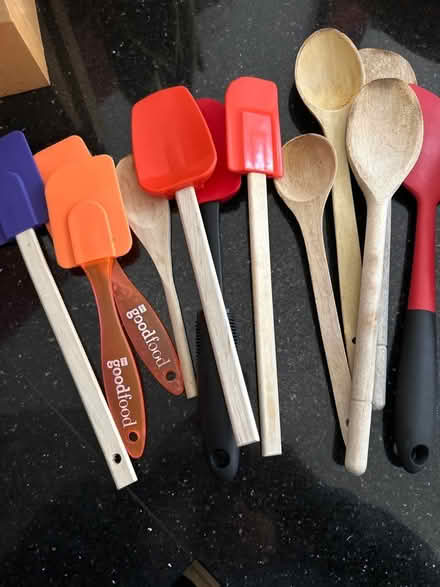 Photo of free Spatulas and wooden spoons (Fleetville AL1) #1