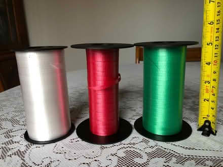 Photo of free Large reels of present wrapping curling ribbon. (Cheadle Hulme SK8) #1