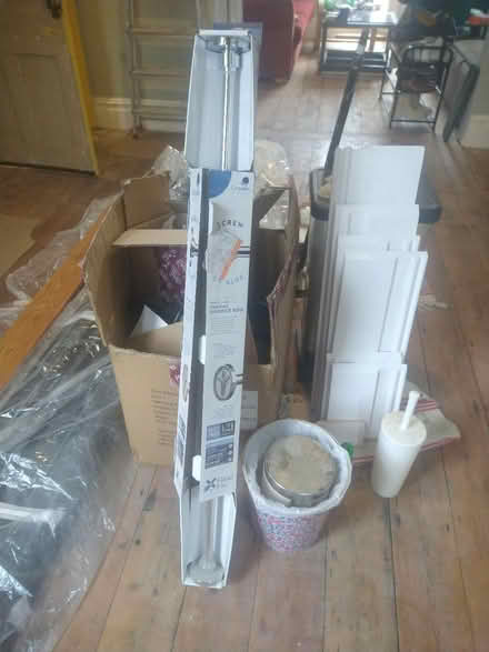 Photo of free Croydex chrome shower rod max 233cm (Bishopston) #1