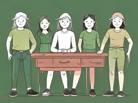 Photo of computor desk (South Tonbridge TN9) #1