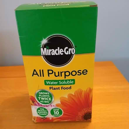 Photo of free Miracle Gro plant food (Bradford on Avon BA15) #1