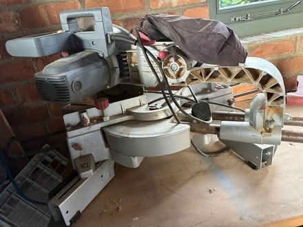 Photo of free 2 bar sliding mitre saw (Glazebrook, WA3) #1