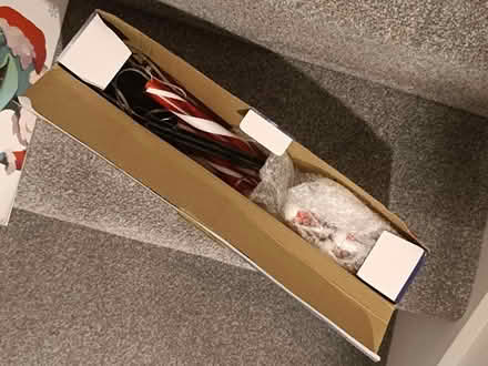 Photo of free Book and candy cane lights (Barming ME16 9) #3