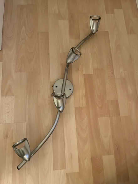 Photo of free Light fitting - stainless steel (Thurnby Leicester LE7) #2