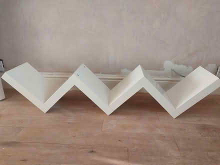 Photo of free IKEA LACK zig-zag wall shelf - missing wall rail (New Malden KT3) #4