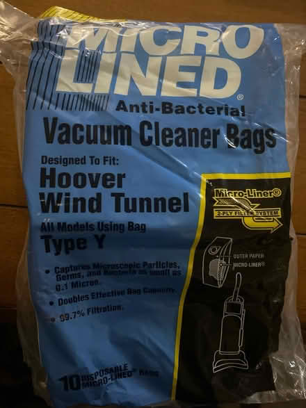 Photo of free Vacuum cleaner bags (New Egypt, 08533) #1
