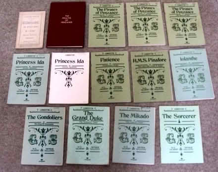 Photo of free Gilbert & Sullivan Libretti (OX14 Long Wittenham) #1