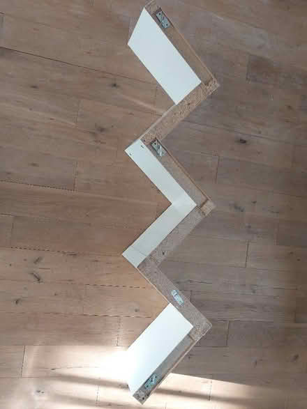 Photo of free IKEA LACK zig-zag wall shelf - missing wall rail (New Malden KT3) #2