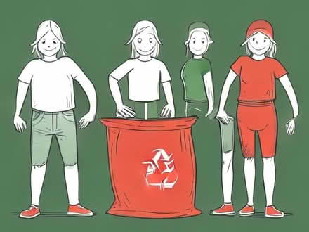 Photo of free Red Recycling Bag (CT11) #1