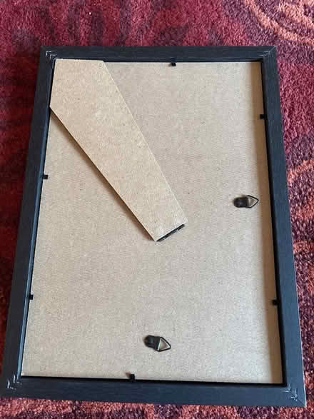 Photo of free 3 x Black wood effect photo frames (Surbiton KT6) #2