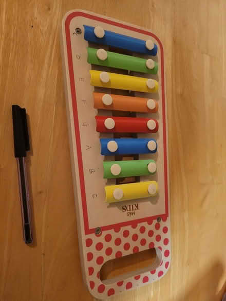 Photo of free Kids M&S xylophone with handle (Ballyclare BT39) #1