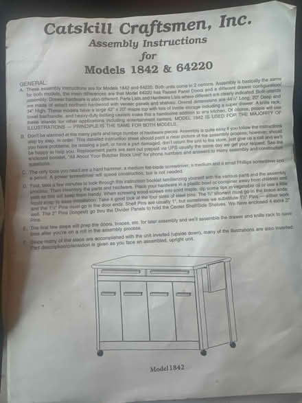 Photo of free Maple Butcher BLock server (NE Seattle) #1