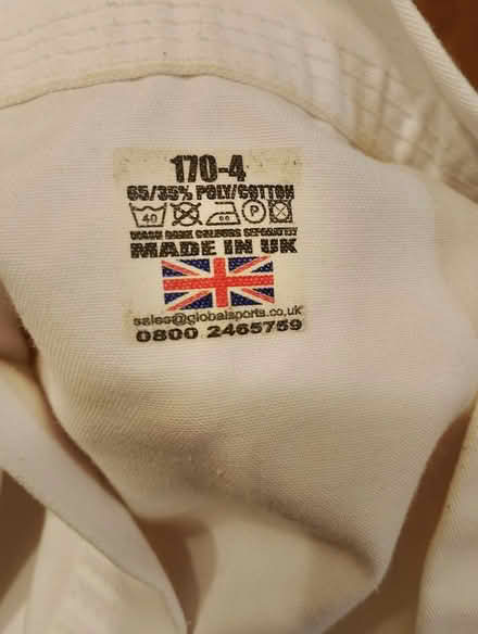 Photo of free Active Hertfordshire Karate uniform (Hitchin SG4) #1