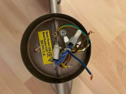 Photo of free Light fitting - stainless steel (Thurnby Leicester LE7) #4