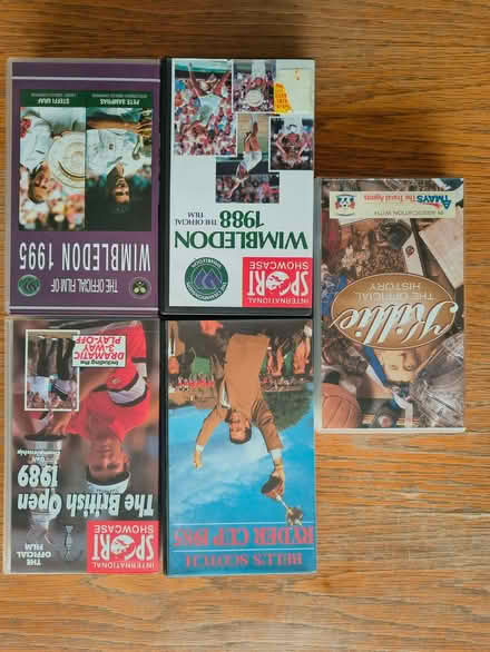 Photo of free Twelve mixed VHS video tapes (Penicuik EH26) #2