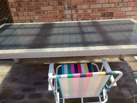 Photo of free Garden glass top table (Near Como Hotel, South Perth) #2