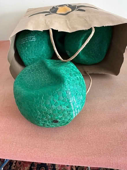 Photo of free Five rubber balls - 5” diameter (North Berkeley Hills) #1