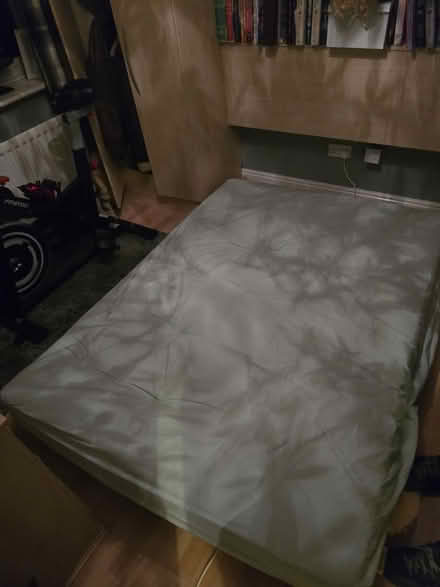 Photo of free Wooden futon with mattress (Norden OL12) #3