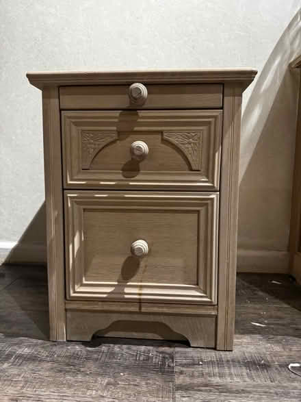 Photo of free Chest of drawers and bedside table (Manchester M9) #2