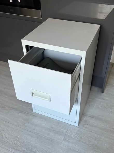 Photo of free Metal Two Drawer Filing Cabinet (Waterlooville PO7) #1