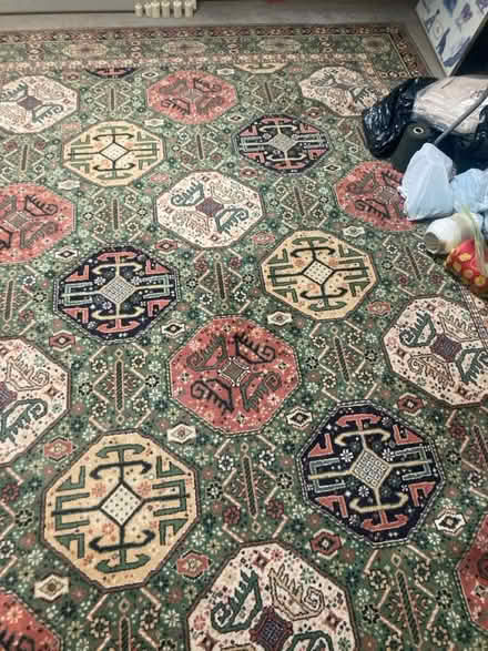Photo of free Large green rug (Seven sisters near overground) #2