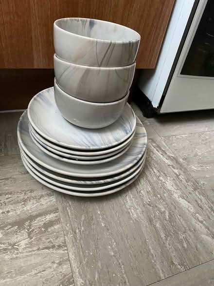 Photo of free Marble effect Plates (Bow E3) #4