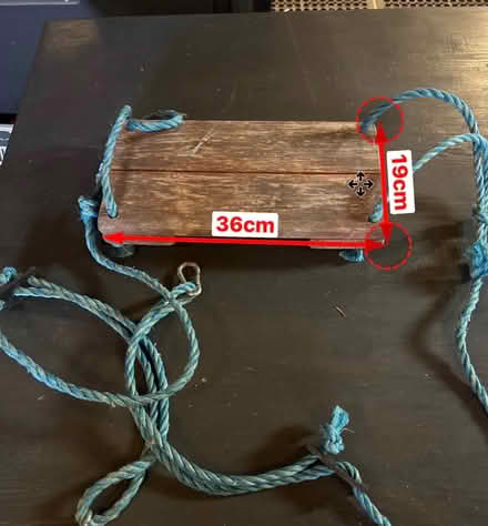 Photo of free Wooden children's swing (Lambs Green RH12) #1