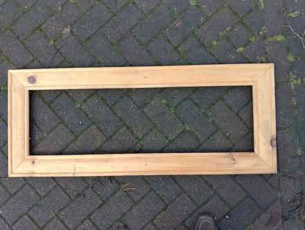 Photo of free Pine frame (originally for a mirror) (Golden Triangle NR2) #1
