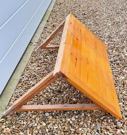 Photo of free Wall-mounted fold down pine table (East Marden) #1