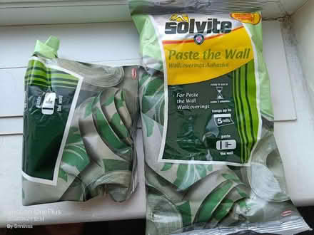 Photo of free Solvite wallcovering adhesive (Wythenshawe M22) #1