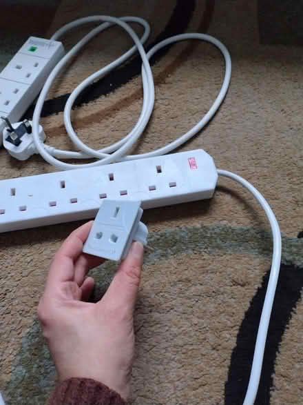 Photo of free Two extension plugs and adapter (Adamsdown CF24) #2