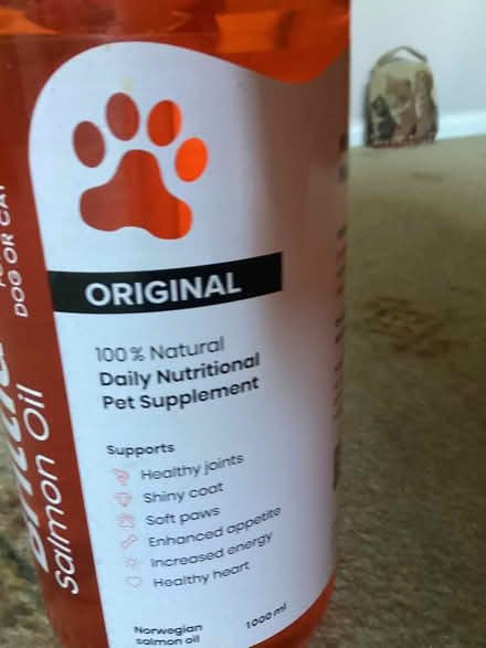 Photo of free Brilliant salmon oil (Boothville) #1