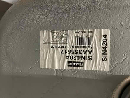 Photo of free Franke kitchen sink, 1.5 bowl, stainless steel (Henleaze BS9) #4