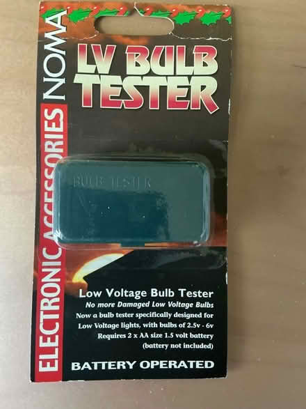 Photo of free Low voltage bulb tester (Deer Park OX28) #1