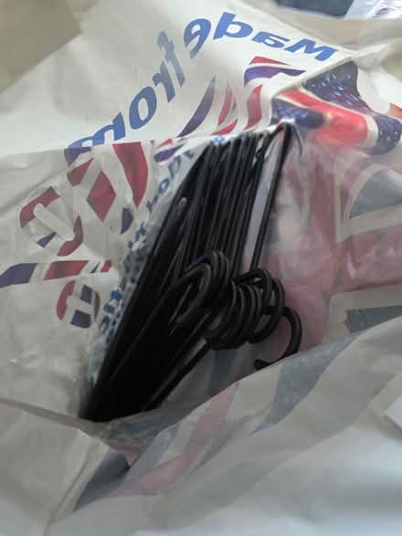 Photo of free 12 plastic hangers (ME8) #2