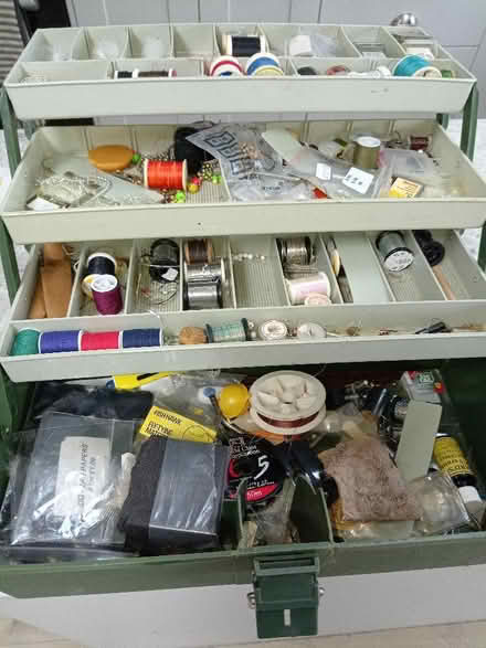 Photo of free Box of bits to make fishing flies (Chiswell Green AL2) #2