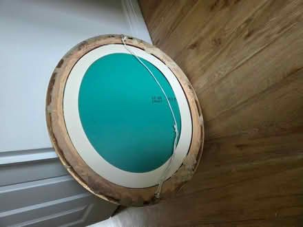 Photo of free Gold frame oval mirror (TF5 Admaston) #2
